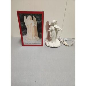 Home For The Holidays Porcelin Angel Night Light